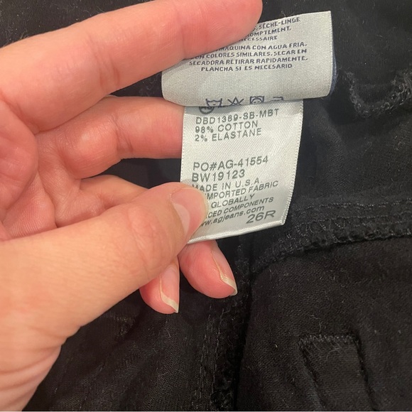 AG Secret Fit Belly Legging Ankle Maternity Jeans- Marblestone 26 - Picture 4 of 5